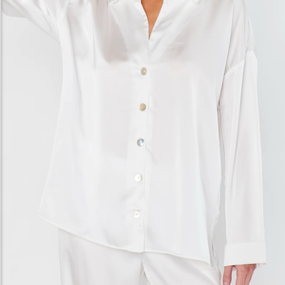 Show Me Your MUMU: Alway’s and Forever Button Down White